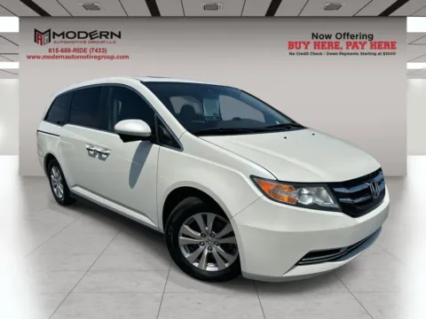 White 2016 HONDA ODYSSEY EX-L for sale in Lafayette, TN