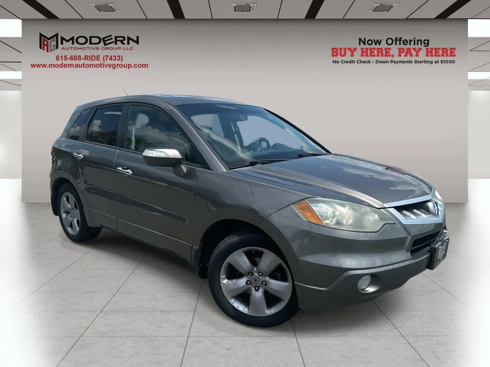 Gray 2008 ACURA RDX SH-AWD for sale in Lafayette, TN