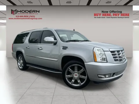 Silver 2013 CADILLAC ESCALADE ESV LUXURY for sale in Lafayette, TN