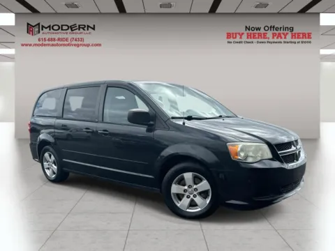 Black 2013 DODGE GRAND CARAVAN SE for sale in Lafayette, TN