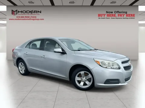 Silver 2013 CHEVROLET MALIBU 1LT for sale in Lafayette, TN
