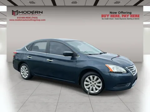 Blue 2013 NISSAN SENTRA SR for sale in Lafayette, TN