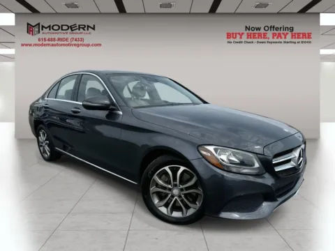 Gray 2016 MERCEDES-BENZ C-CLASS C-300 4MATIC for sale in Lafayette, TN