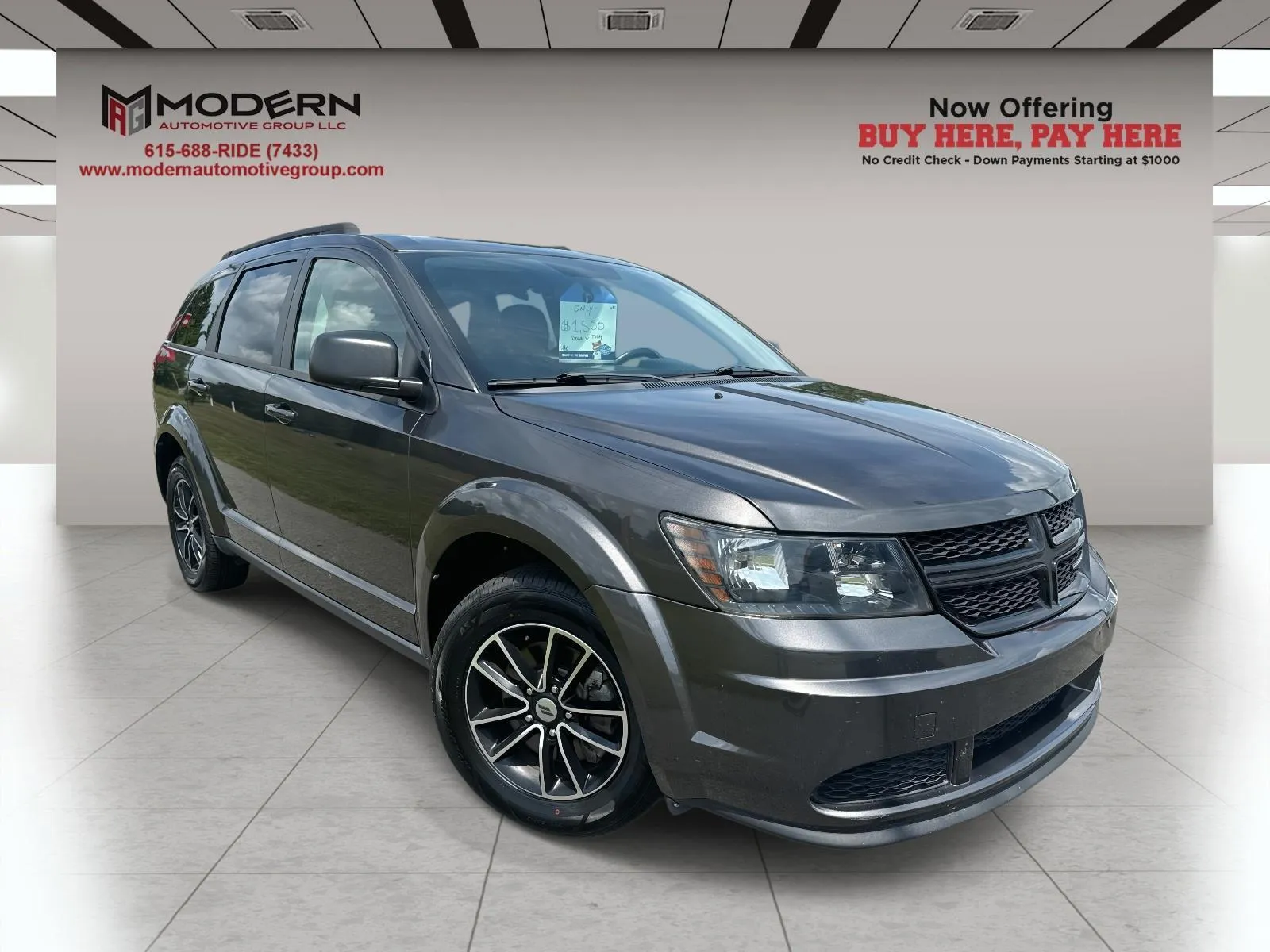 Gray 2018 DODGE JOURNEY SE for sale in Lafayette, TN