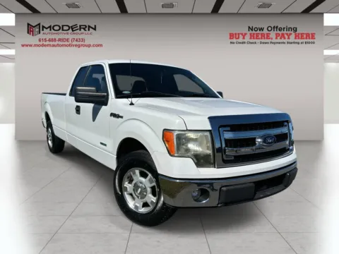 White 2013 FORD F-150 XLT for sale in Lafayette, TN