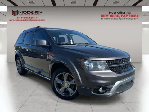 Gray 2016 DODGE JOURNEY CROSSROAD PLUS for sale in Lafayette, TN