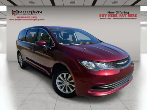Red 2017 CHRYSLER PACIFICA TOURING for sale in Lafayette, TN