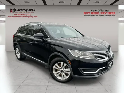 Black 2016 LINCOLN MKX PREMIERE for sale in Lafayette, TN