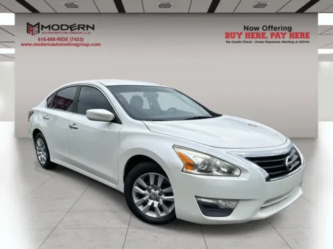 White 2013 NISSAN ALTIMA 2.5 S for sale in Lafayette, TN