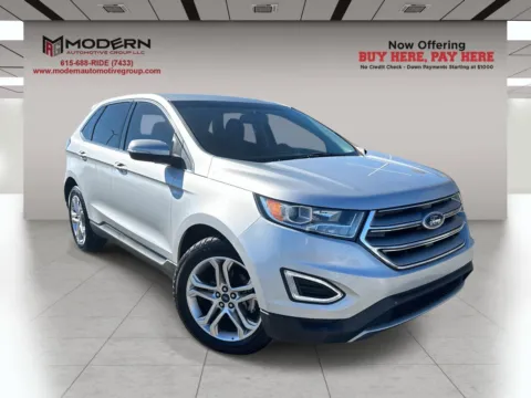 Silver 2018 FORD EDGE TITANIUM for sale in Lafayette, TN