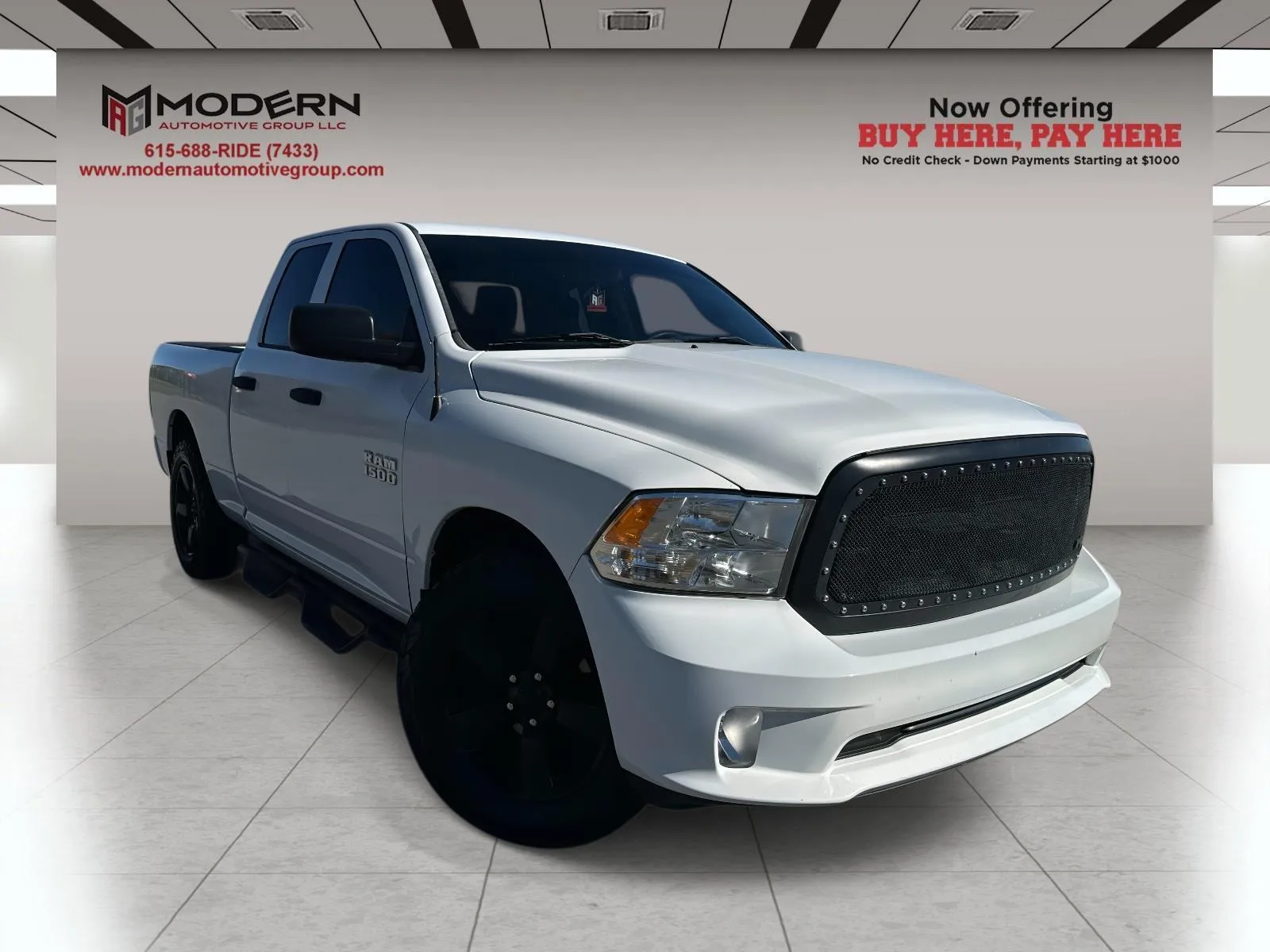 White 2016 RAM 1500 TRADESMAN for sale in Lafayette, TN