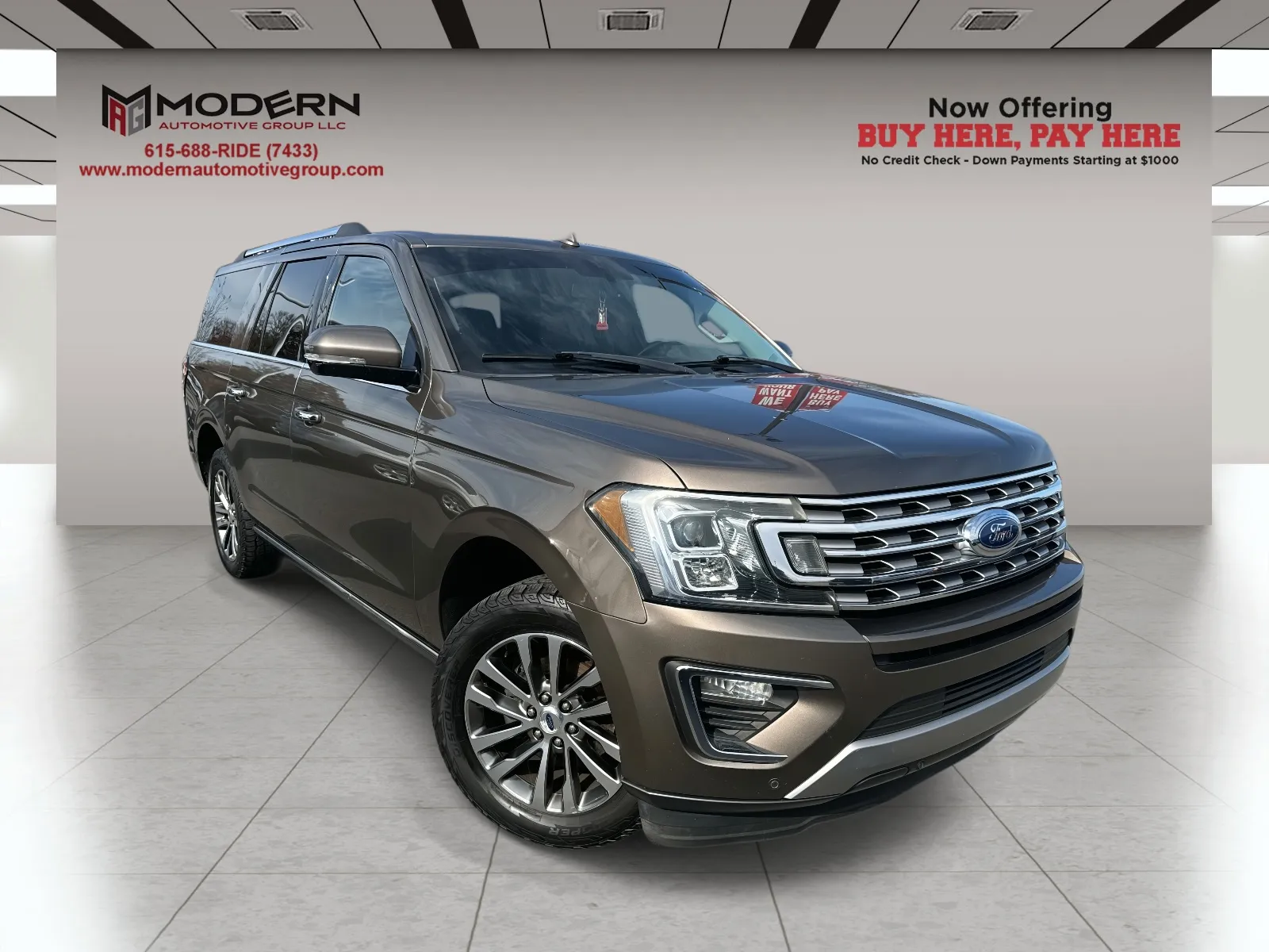 2018 FORD EXPEDITION MAX LIMITED for sale in Lafayette, TN