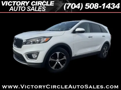 White 2016 Kia Sorento EX AWD for sale in Troutman, NC