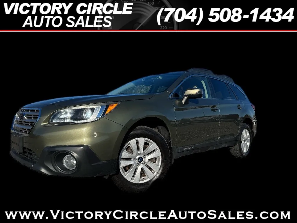 Green 2017 Subaru Outback 2.5i Premium for sale in Troutman, NC