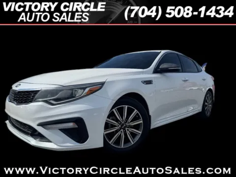White 2019 Kia Optima LX for sale in Troutman, NC