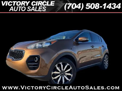 Brown 2017 Kia Sportage EX AWD for sale in Troutman, NC