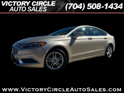 Gold 2018 Ford Fusion SE for sale in Troutman, NC