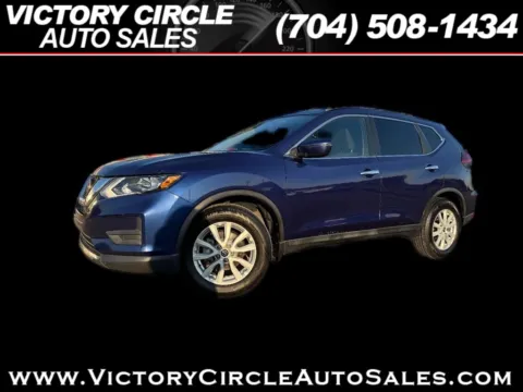 Blue 2019 Nissan Rogue S 2WD for sale in Troutman, NC