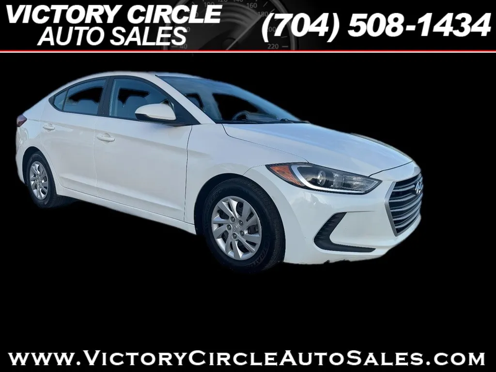 White 2018 Hyundai Elantra SE 6AT for sale in Troutman, NC