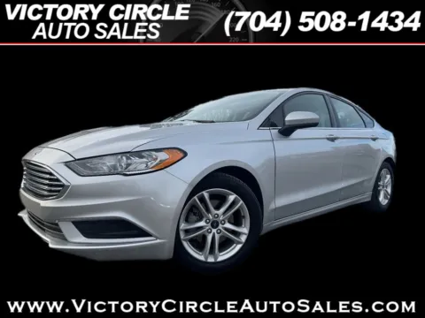 Silver 2018 Ford Fusion SE for sale in Troutman, NC