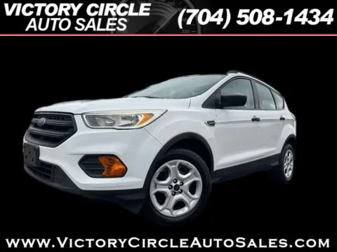 White 2017 Ford Escape S FWD for sale in Troutman, NC