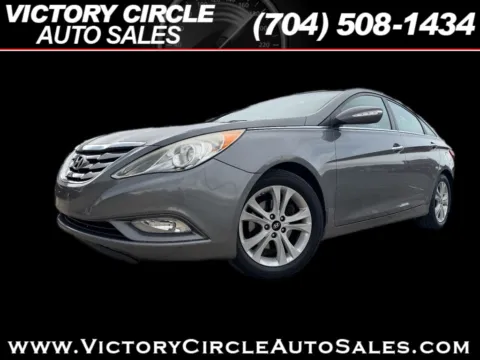 Gray 2013 Hyundai Sonata Limited Auto for sale in Troutman, NC