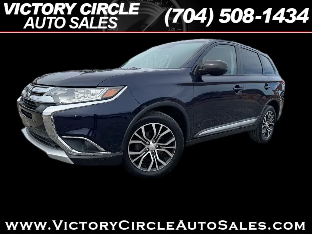 Blue 2018 Mitsubishi Outlander SEL AWD for sale in Troutman, NC