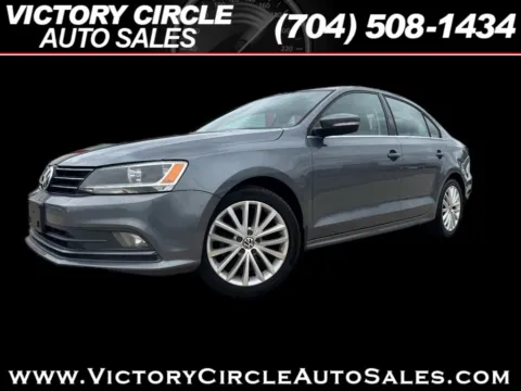 Gray 2015 Volkswagen Jetta SE 6A for sale in Troutman, NC
