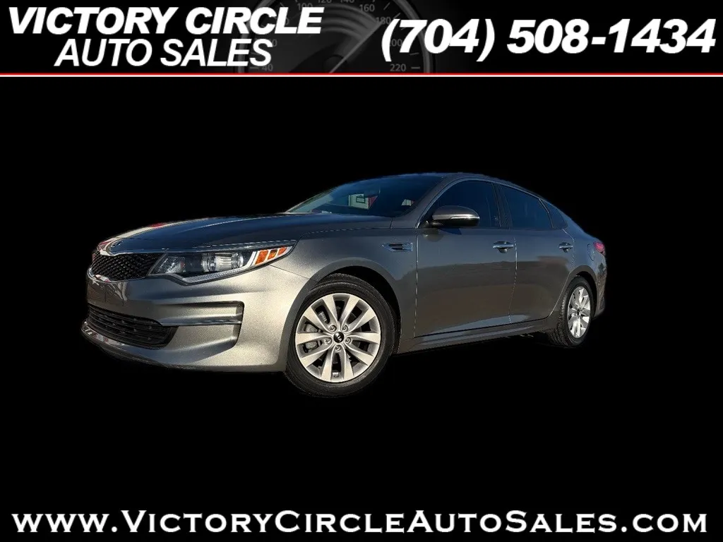 Gray 2017 Kia Optima LX for sale in Troutman, NC