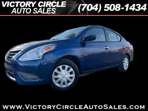 Blue 2019 Nissan Versa 1.6 SV Sedan for sale in Troutman, NC