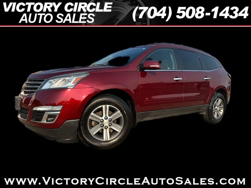 Red 2017 Chevrolet Traverse 2LT AWD for sale in Troutman, NC