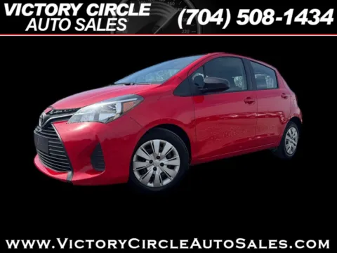 Red 2015 Toyota Yaris L 5-Door AT for sale in Troutman, NC