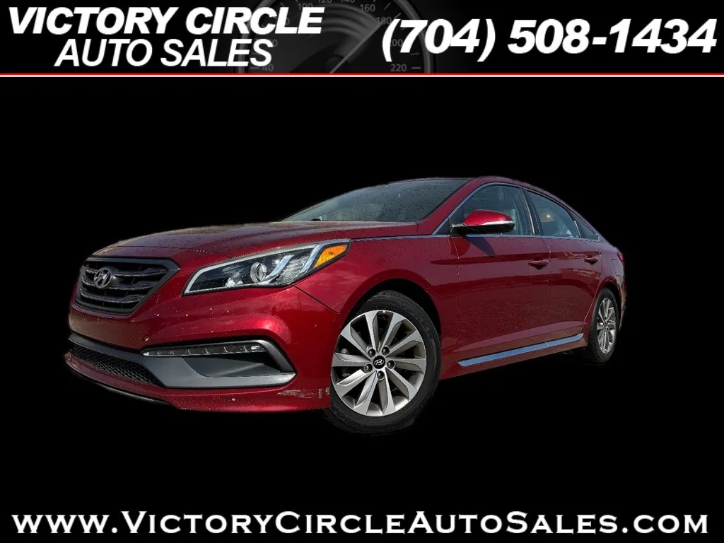 Red 2016 Hyundai Sonata Sport for sale in Troutman, NC