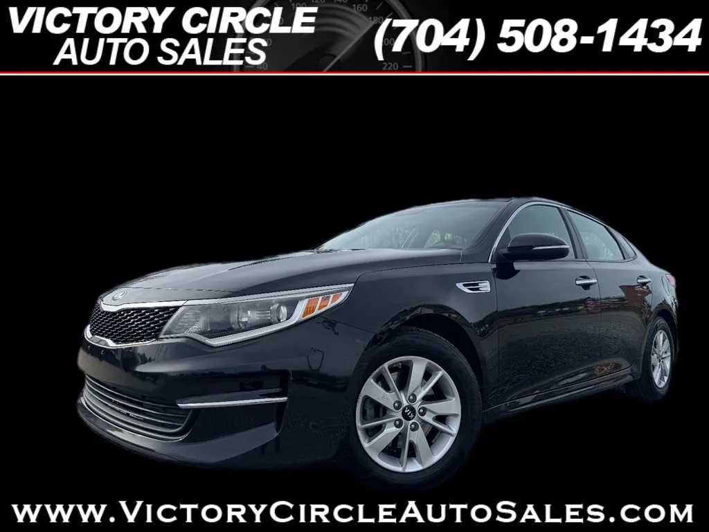 Black 2016 Kia Optima LX for sale in Troutman, NC