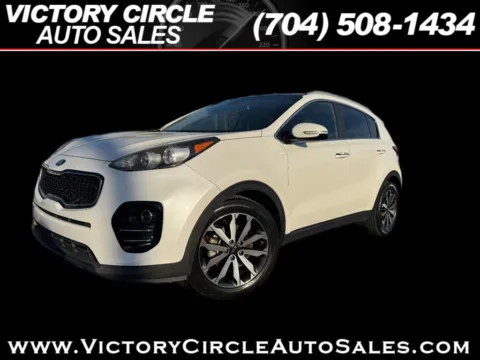 White 2017 Kia Sportage EX FWD for sale in Troutman, NC