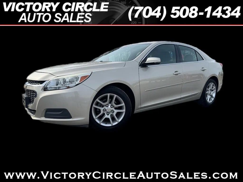 Gold 2015 Chevrolet Malibu 1LT for sale in Troutman, NC