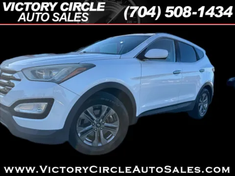 White 2016 Hyundai Santa Fe Sport 2.4 FWD for sale in Troutman, NC