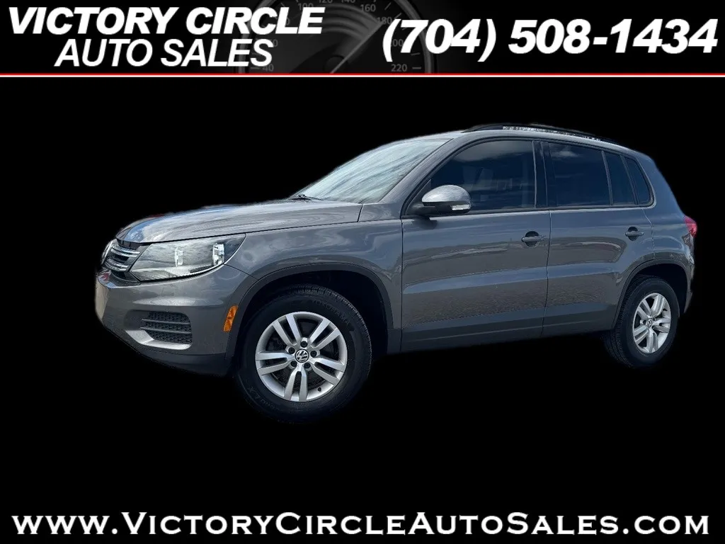 Gray 2016 Volkswagen Tiguan SE for sale in Troutman, NC
