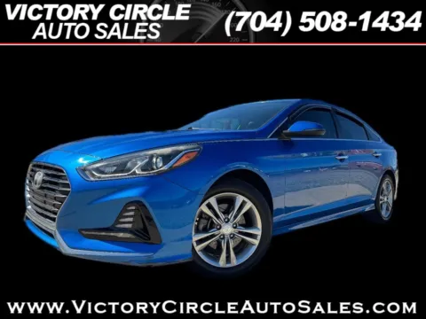 Blue 2018 Hyundai Sonata Sport for sale in Troutman, NC
