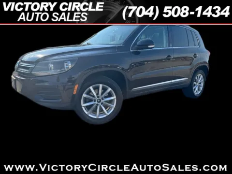 Black 2017 Volkswagen Tiguan Wolfsburg Edition for sale in Troutman, NC