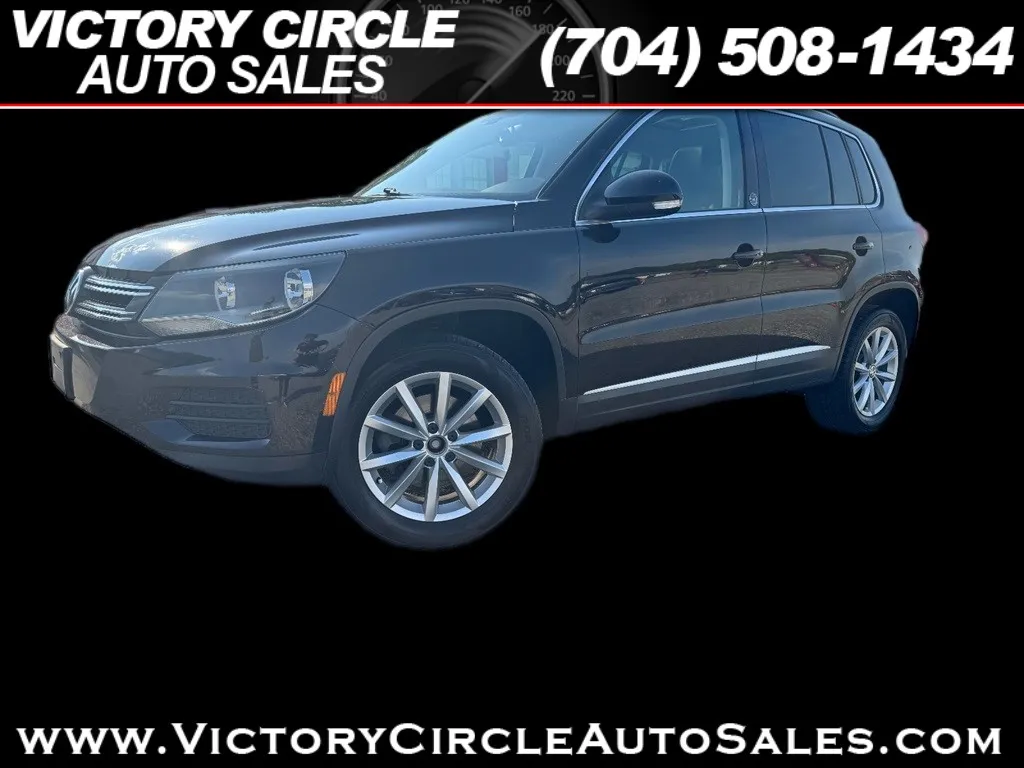 Black 2017 Volkswagen Tiguan Wolfsburg Edition for sale in Troutman, NC