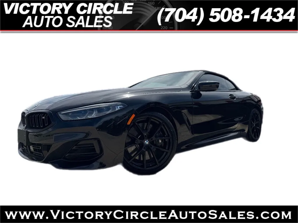 Black 2023 BMW 8-Series M850i xDrive Convertible for sale in Troutman, NC