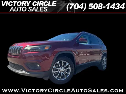 Red 2020 Jeep Cherokee Latitude Plus FWD for sale in Troutman, NC