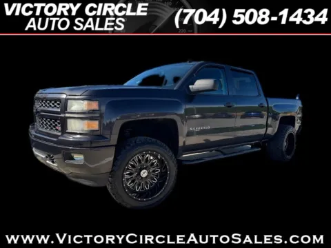 Black 2014 Chevrolet Silverado 1500 Z71 2LT Crew Cab 4WD for sale in Troutman, NC