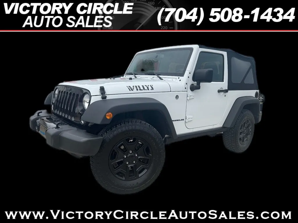 White 2016 Jeep Wrangler Sport 4WD for sale in Troutman, NC