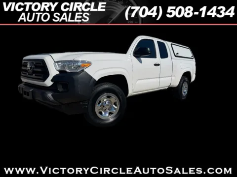 White 2019 Toyota Tacoma SR5 Access Cab I4 6AT 2WD for sale in Troutman, NC