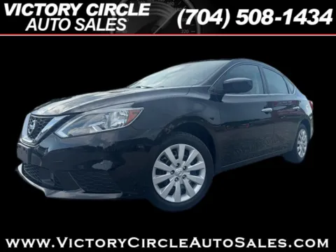 Black 2019 Nissan Sentra S CVT for sale in Troutman, NC