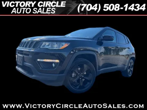 Black 2018 Jeep Compass Latitude 4WD for sale in Troutman, NC
