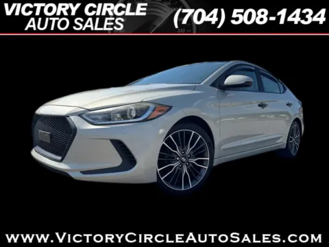 Beige 2017 Hyundai Elantra SE 6MT for sale in Troutman, NC