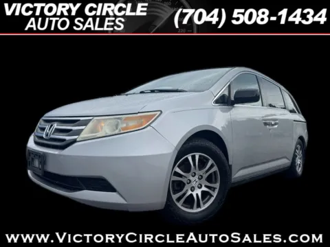 Silver 2013 Honda Odyssey EX-L for sale in Troutman, NC